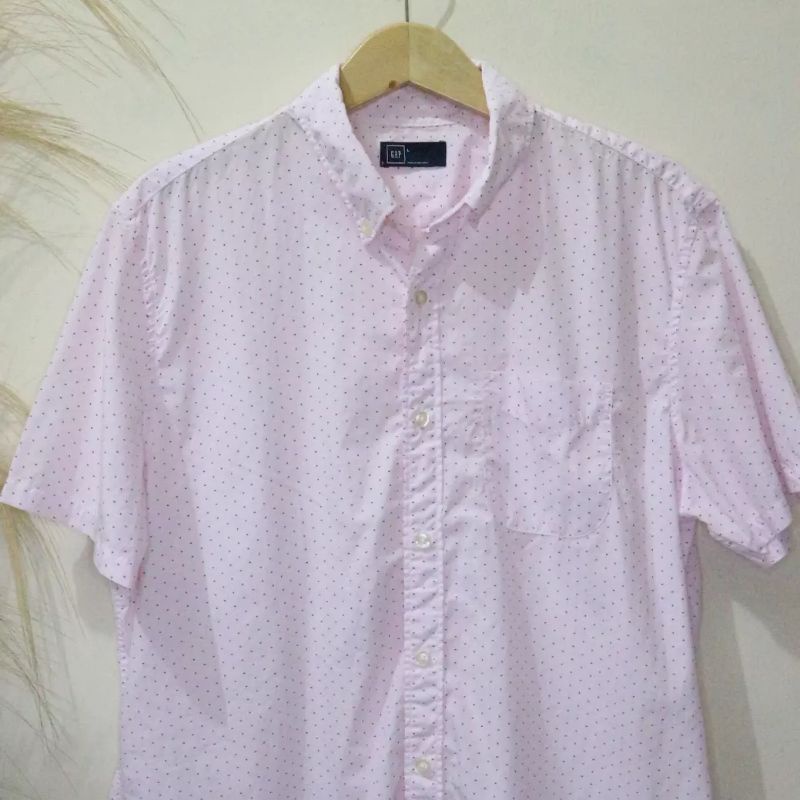 GAP Kemeja Lengan Pendek Second Branded