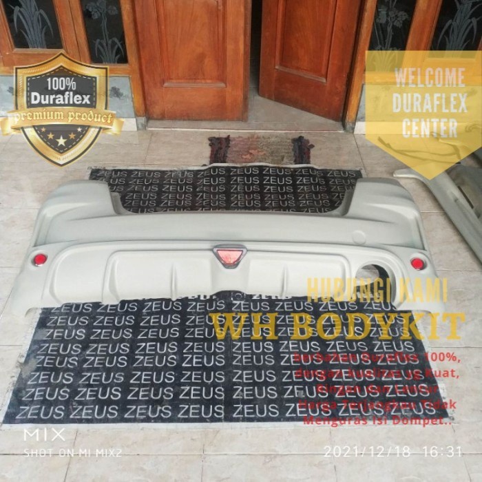 Bodykit HONDA JAZZ GE8 Adaptasi Mugen RS Bumper Belakang cargonya murah BODIKIT BODY KIT JAZZ