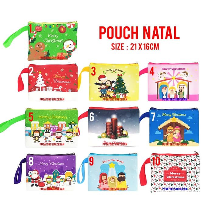

TERMURAH Pouch Natal Souvenir Kristiani Natal Gereja Sekolah Minggu