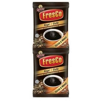 

Kopi fresco 25g 2in1(kopi+gula) 1 renteng isi 20 bungkus