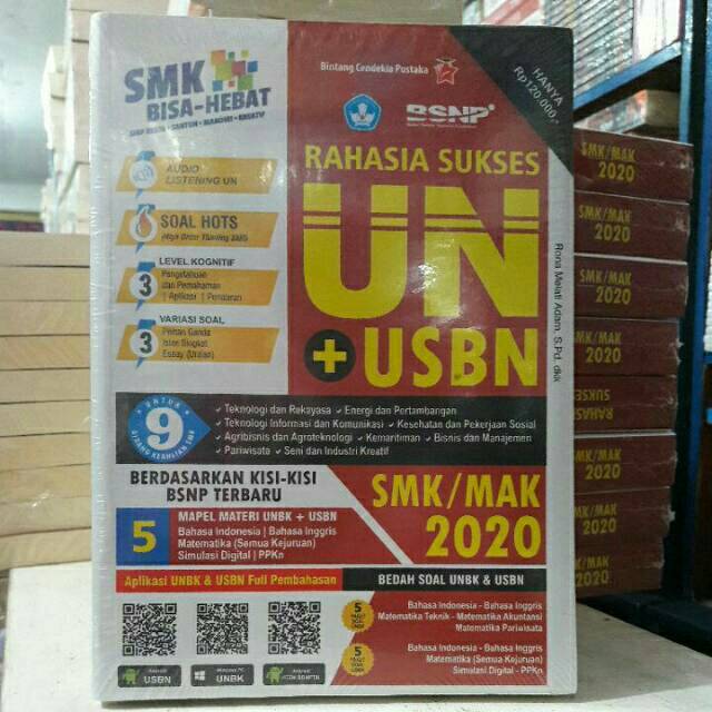 Rahasia Sukses Un Usbn Smk 2020 Terbaru Bank Soal Pembahasan Un