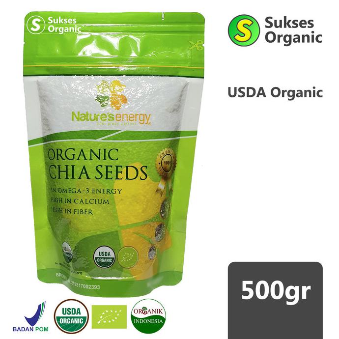 

Promo Awal tahun Organic Chia Seeds | Nature's Energy | 500gr Big Sale