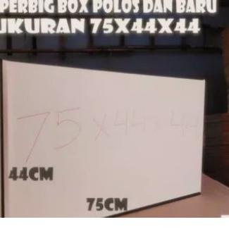 

New! Min order 3 pcs klik 3 kali KARDUS UK 75X44X44 CM / DUS PINDAHAN / KARDUS BESAR / DUS PACKING