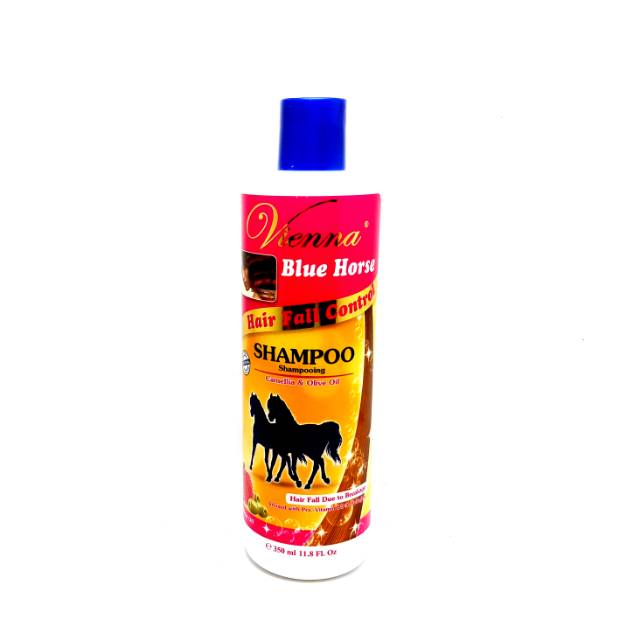 SHAMPO VIENNA BLUE HORSE HAIR FALL CONTROL  350 ml BPOM