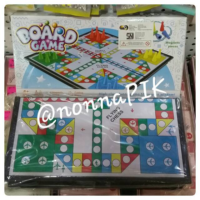 Board Game Catur - Flying Chess - Halma
