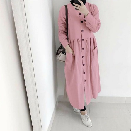MURAH  Tunik muslimah/ tunik remaja/ tunik terbaru/tunik 2021/tunik kekinian murah Super Kek Lt