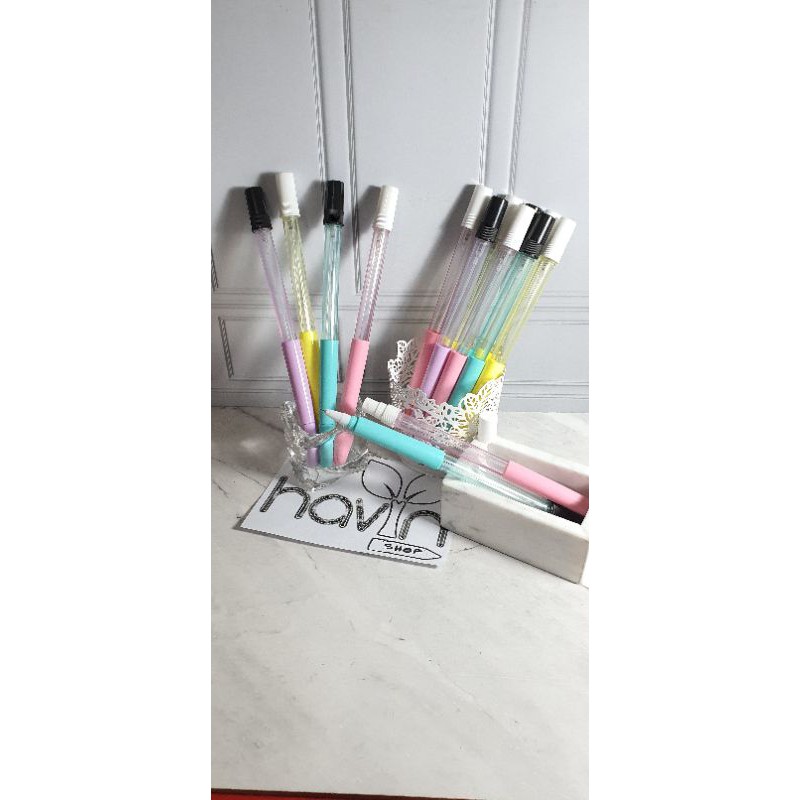 (12pcs) Pen hand sanitizer/pen 3in1/pen semprot/pen spray/bolpen-Tipe C