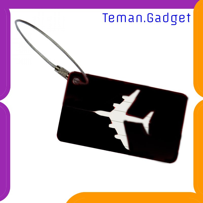 TG-FS136 Name Tag ID Tas Koper Aluminium