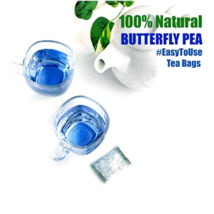 

B06 Butterfly Pea Tea : Blue Butterfly Pea Flower Tea (30 Tea Bag) Gg054S