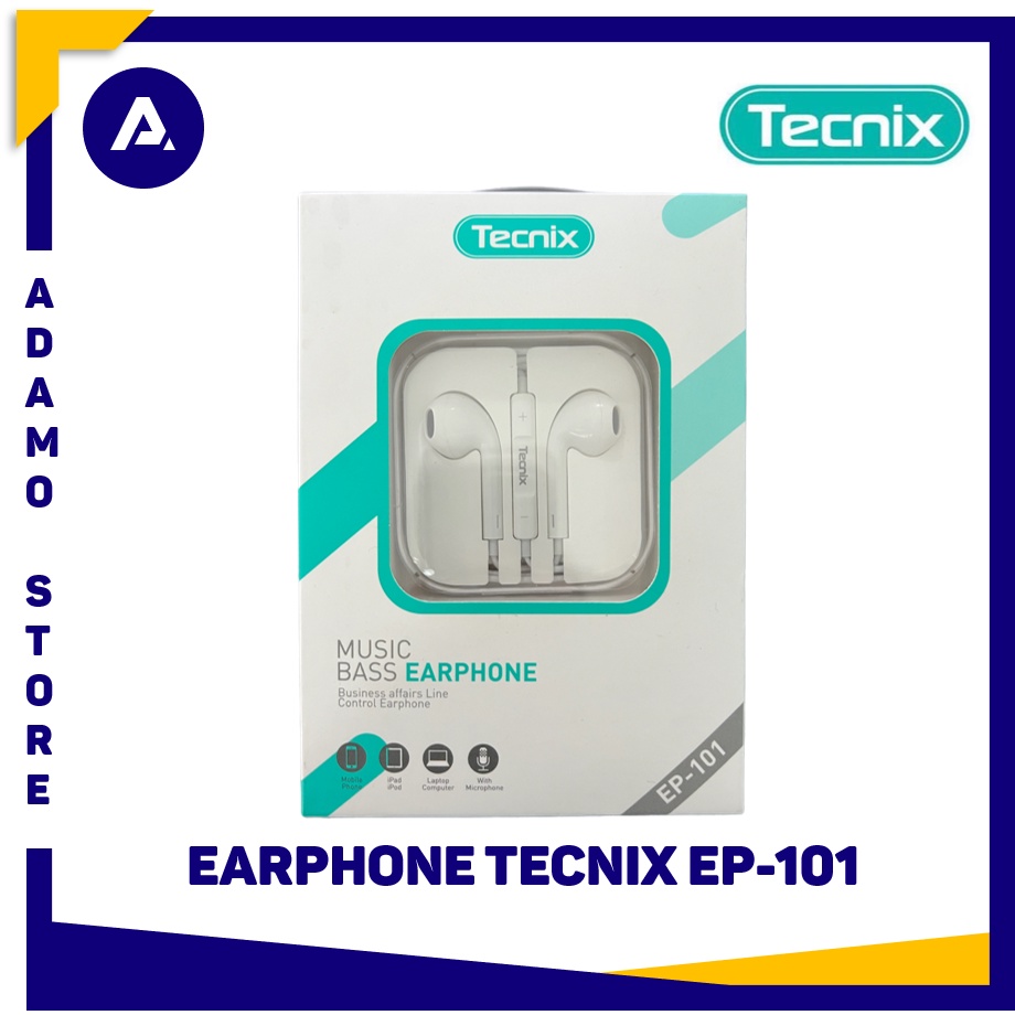 Headset Tecnix EP-101 Earphone / Handsfree Microphone EP101