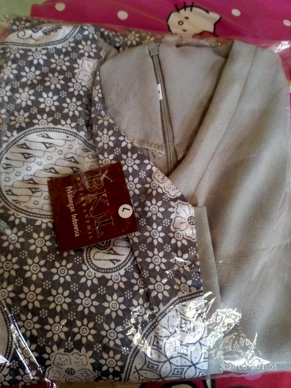 Baju Batik Wanita Modern Monalisa Genes M,l,xl,xxl Asli Pekalongan