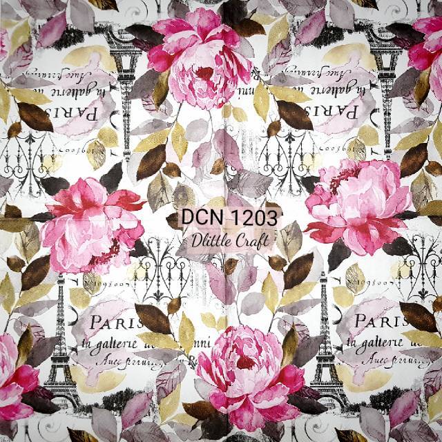 Napkin Decoupage/tissu decoupage