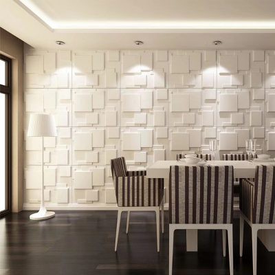 PROMO BUY 30PCS FREE 1PCS LEM SEALENT 300ML || WALLPANEL PVC 3D 50CMX50CMX1MM WALLPAPER DINDING ORNAMEN MOTIF TIMBUL-BW553 SQUARE