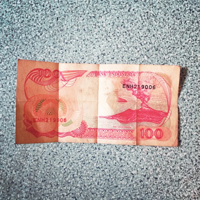 Uang Jadul/Uang Jaman Dahulu RP100 Seratus Rupiah