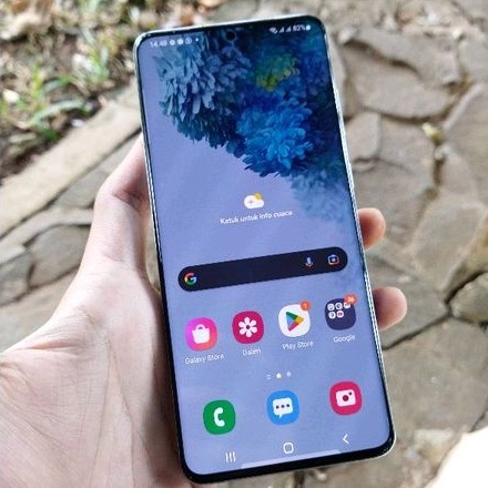 Samsung S20+ 8/128 GB SEIN Galaxy S20 Plus Flagship Handphone HP Second Bekas Seken Murah