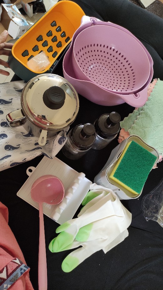 Sarung Tangan Cuci Piring Anti Air Rubber Hand Glove Karet Pelindung Aksesoris Kebersihan Cleaning