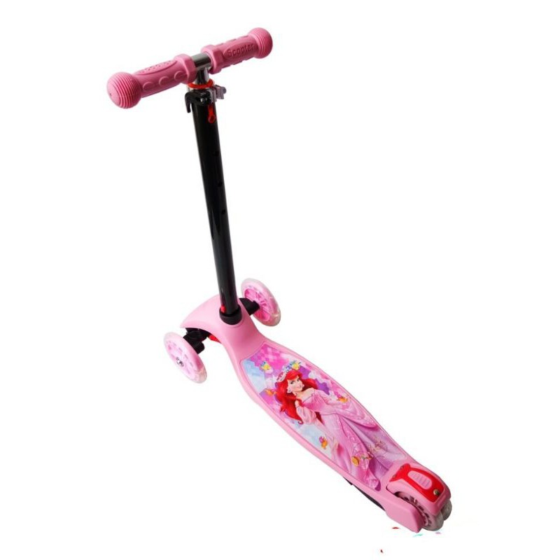 Mainan Kickboard Scooter Otoped Anak karakter Roda 3 - frozen