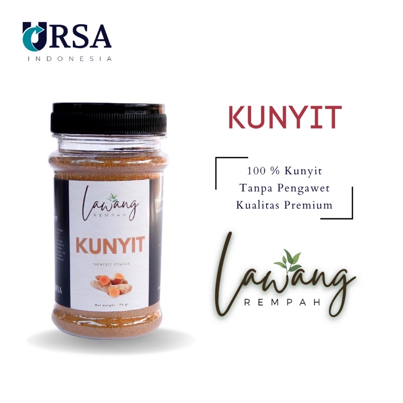 

Kunyit Bubuk 50 gr [turmeric powder] 100% kunyit