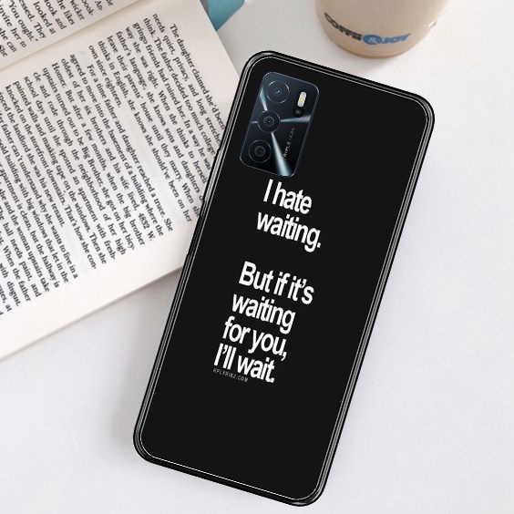 VAION MARKET oppo A16 TULISAN (VMC-30) - Hardcase 2D-Silikon Hp - Case Hp - Case Murah - Kondom Hand