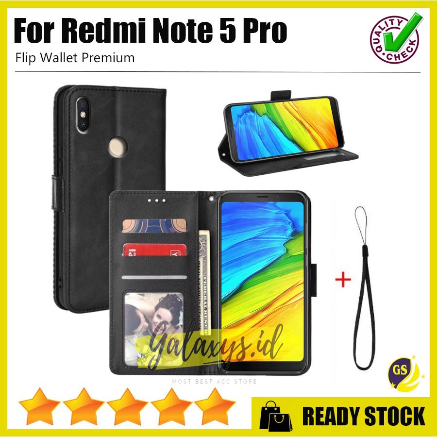 Flip Case Xiaomi REDMI 10 2021 Redmi Note 10 10s 9 9T 8 8A 7 Pro Note 5 Pro 4 4X Flip Wallet Cover Leather Kulit