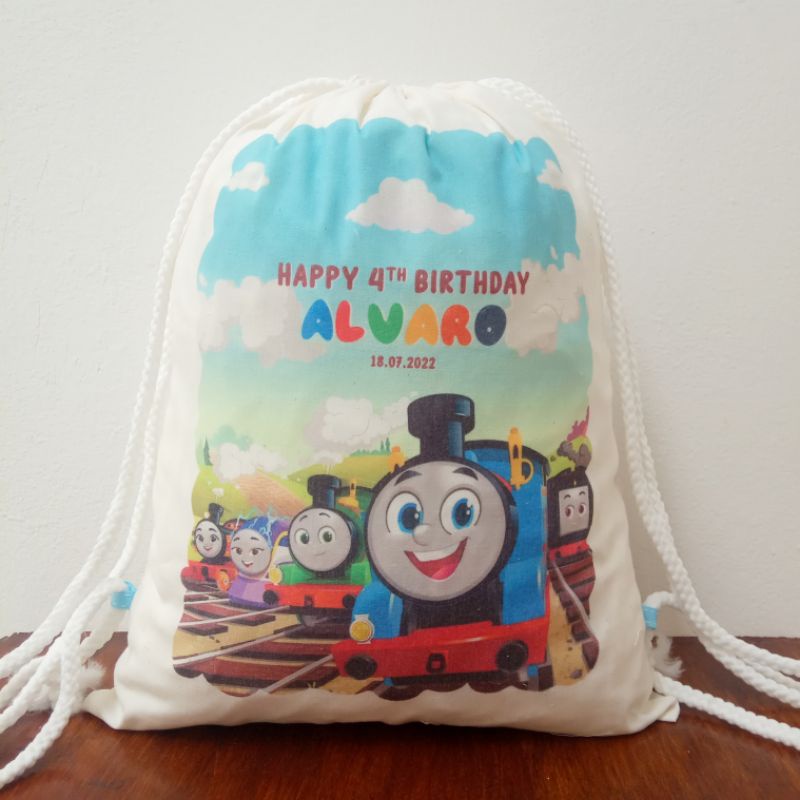 

TAS SOUVENIR ULTAH/GOODIE BAG/TAS ULANG TAHUN ANAK/TAS RANSEL CUSTOM ULANG TAHUN ANAK