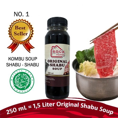 

KUAH Original Shabu Soup | kuah Shabu | konsentrat - 1.5 Liter