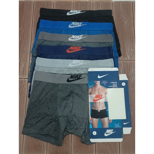 PROMO !!! 3 PCS CELANA DALAM BOXER PRIA / BOXER N1KE PREMIUM