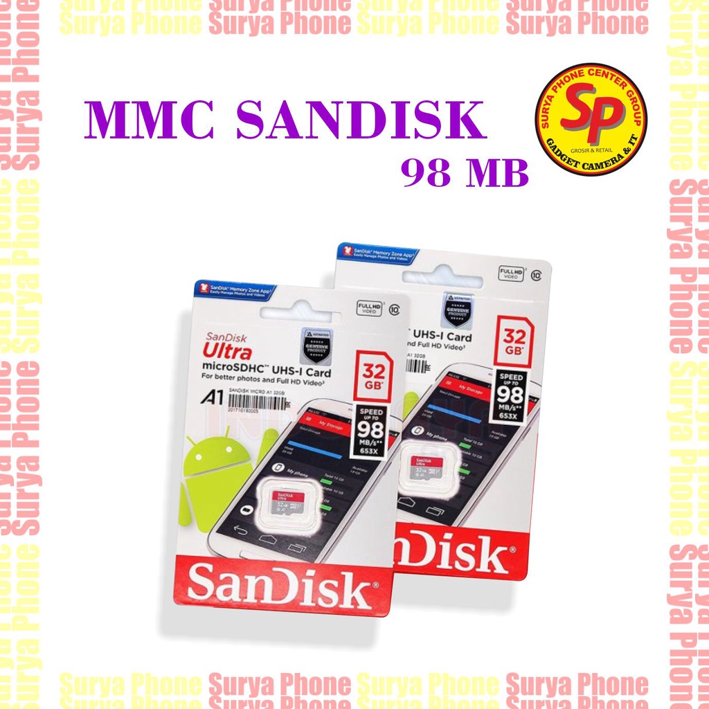 MMC SANDISK 16GB 89Mb/s