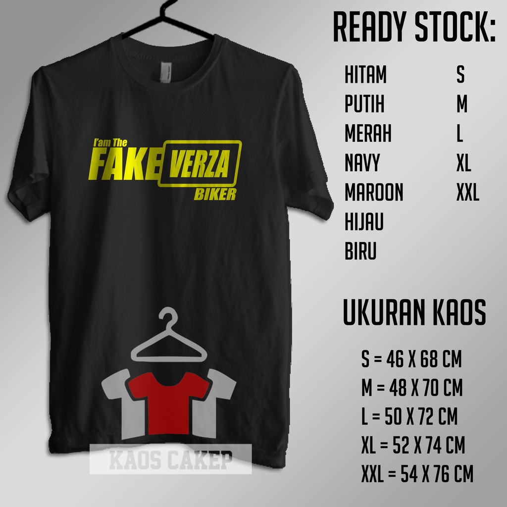 Kaos Baju Fake Verza Kaos Otomotif