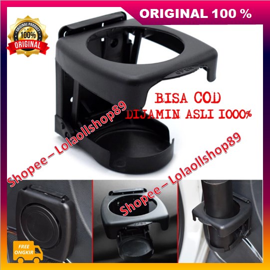 BELI 1 GRATIS 1 Cup Holder Anti Tumpah Foldable Car Cup Holder 100% ASLI ORIGINAL