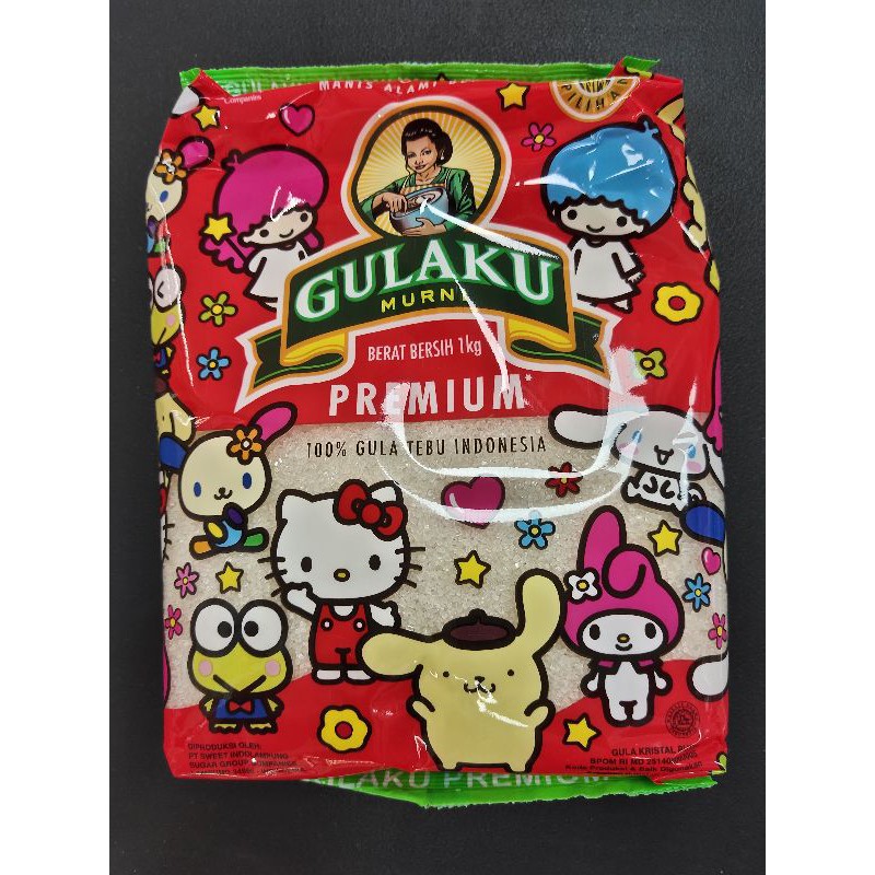 Gulaku gula tebu premium putih 1 kg 1kg