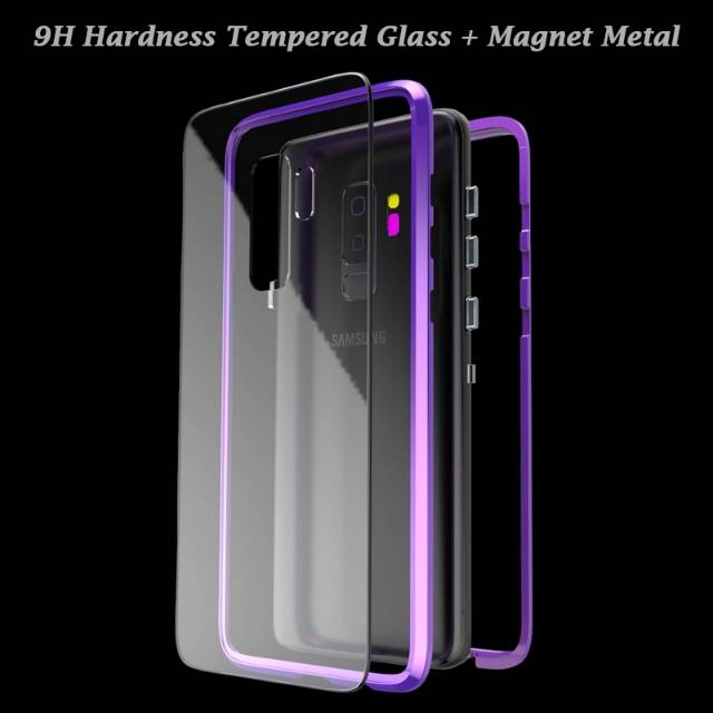 Case 360 Magnet Samsung S9 PUPPLE - Bumper Magnet Samsung S9