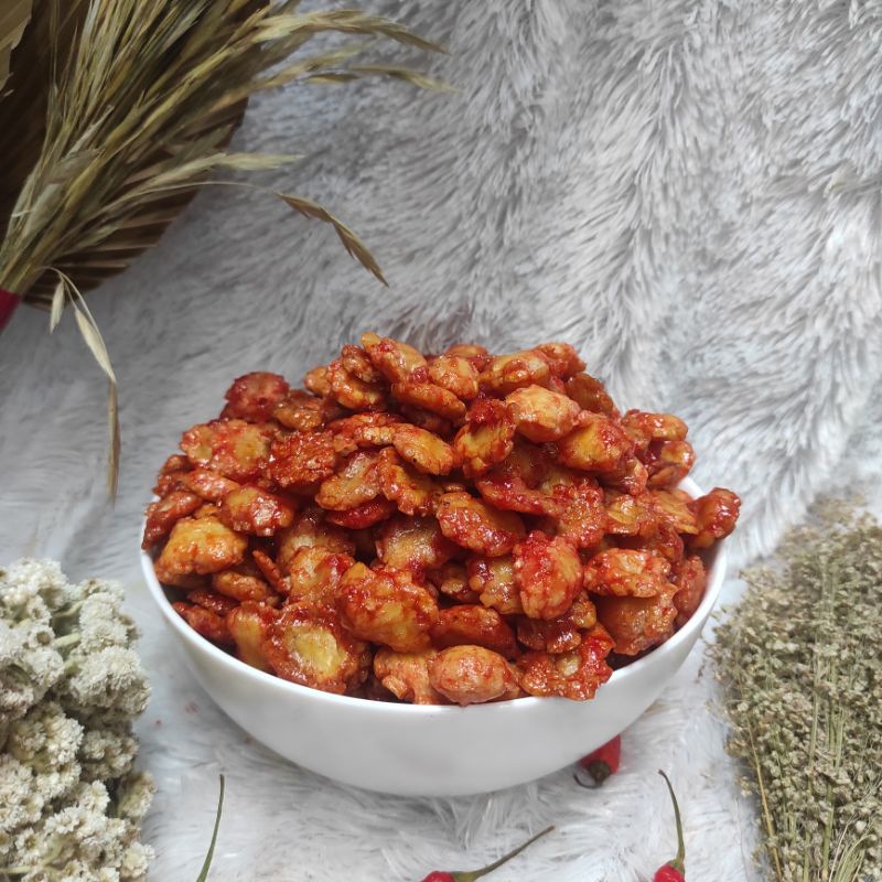 

Piscoklegit_ Emping Melinjo Matang Siap Makan 250Gr Asli Produksi Limpung