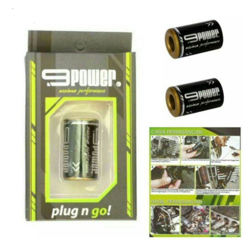 9Power Coil Booster dan Peningkat Akselerasi penghemat BBM Motor dan Mobil