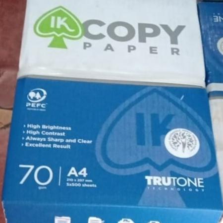 

KERTAS A4 70GR COPYPAPER PER 2 DUS XBV5615EA