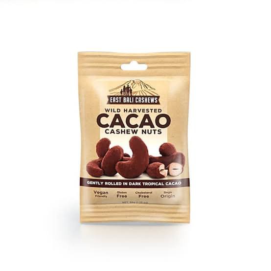 

EAST BALI WILD HARVESTED CACAO CASHEW NUTS 35GRAM