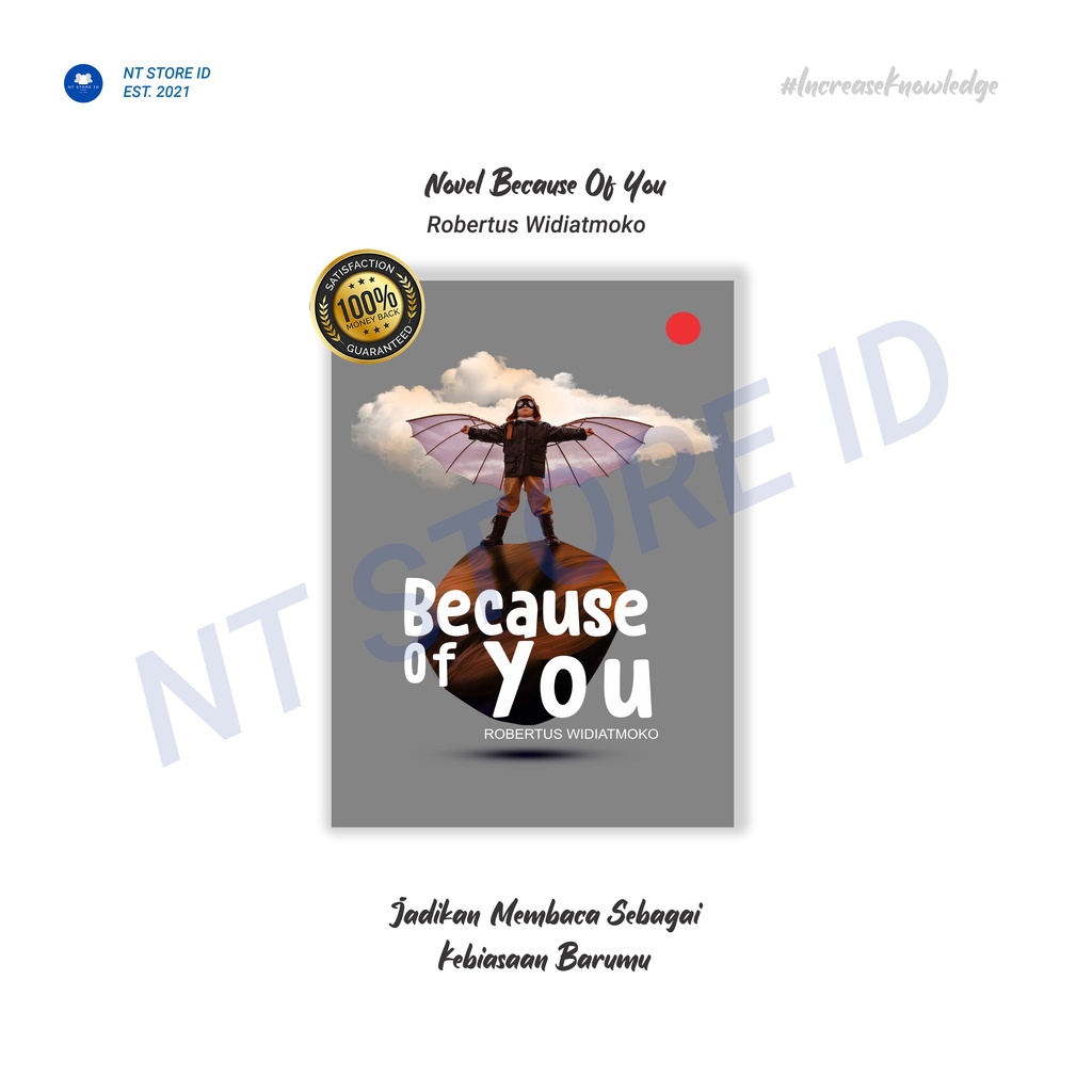 Buku Novel Because Of You