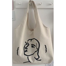 NEW Totebag Vintage Populer Tas Tote BIG Bahan Kanvas-DEMIMORE