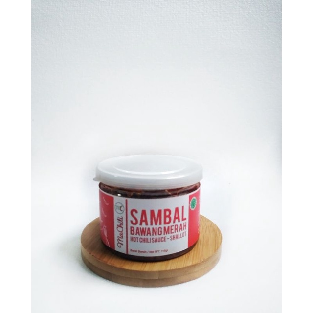 

Machilli - Sambal Bawang Merah Segar Pedas Halal 115 Gram