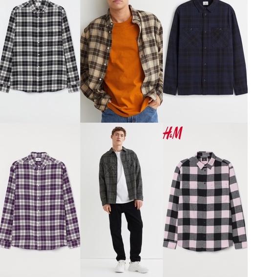 Part 1 - H&M Men Flannel Shirt ✓