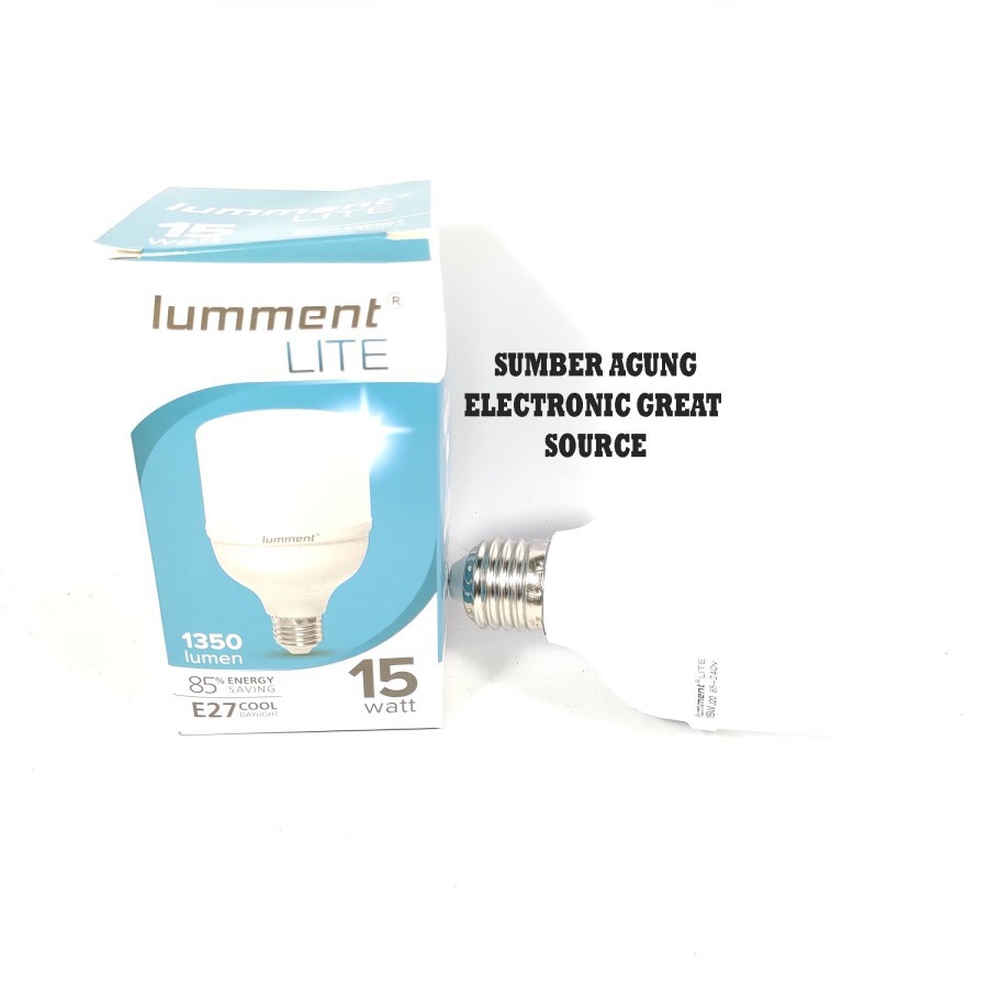 Lumment Lite 15W Lampu LED Tabung Murah Terang 1350 Lumen Fiting E27