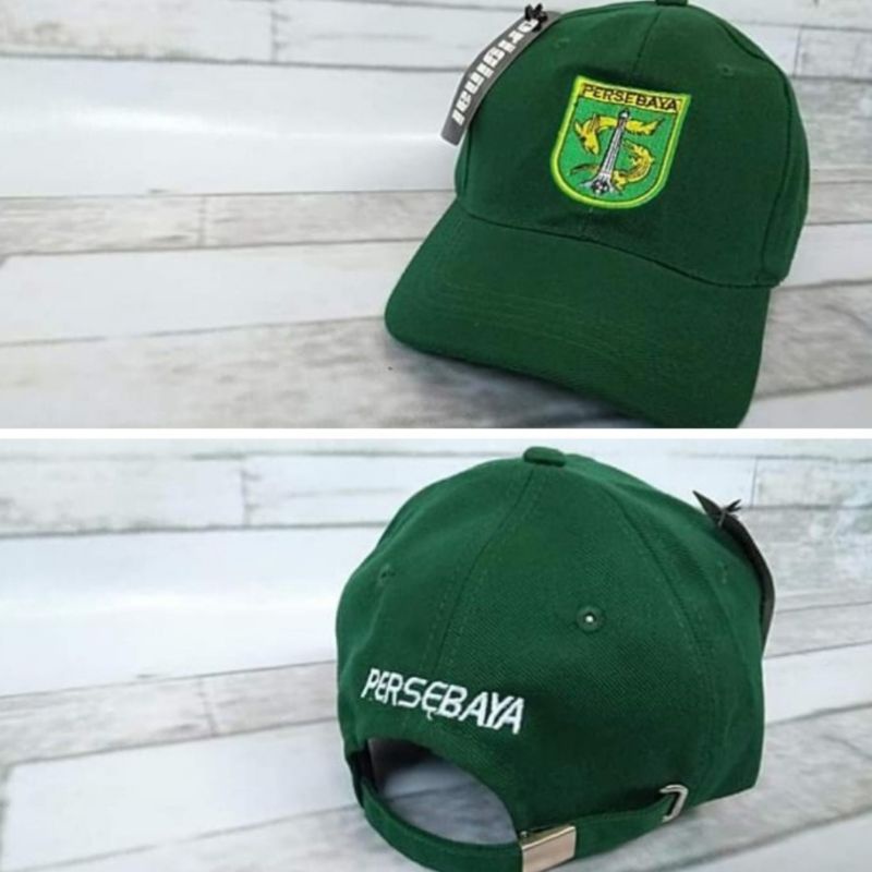 premium hat topi supporter logo persebaya surabaya