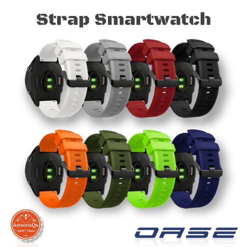 Strap Smartwatch Silikon Oase H12W Strap Tali jam Oase H12W SIKAI Silikon Tali Strap for Oase H12W A