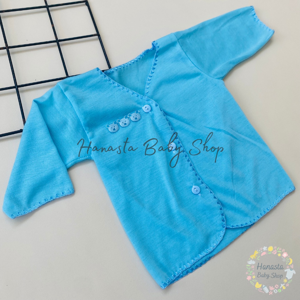 Setelan Lengan Panjang Bayi Murah / Baju Bayi Newborn Polos