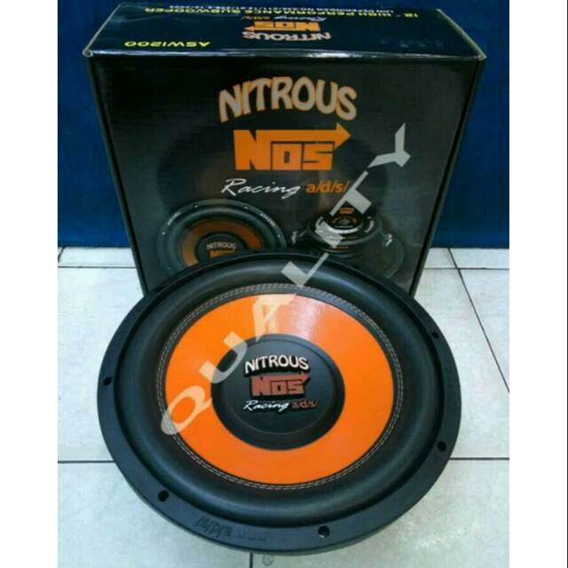 subwoofer ads nitrous 12 inch baru 1000 watt doublecoil