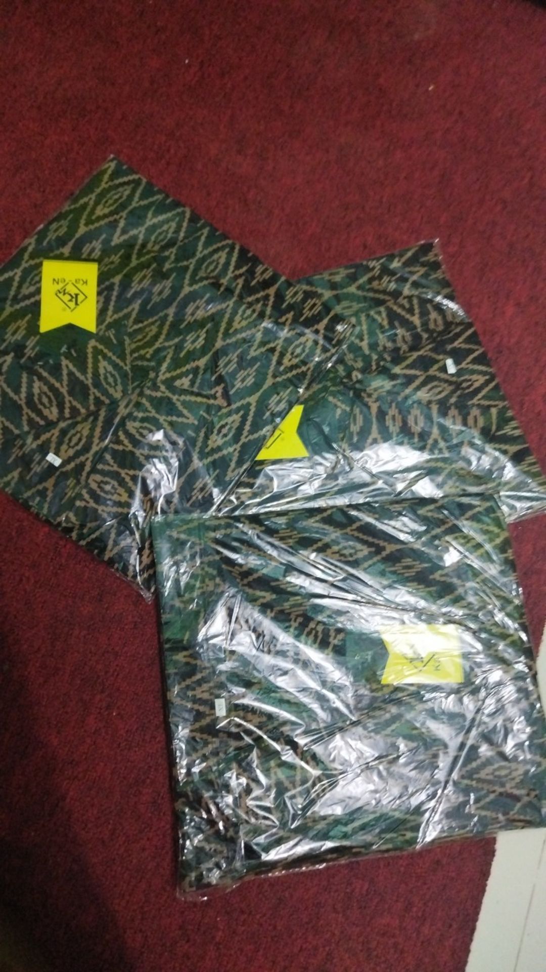 Atasan Batik Pria Lengan Panjang Kenongo Hem Padi Pekalongan M L Xl