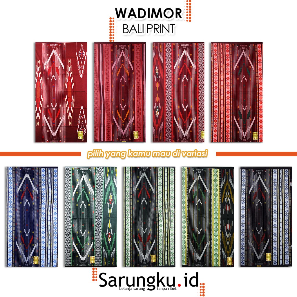 SARUNG WADIMOR BALI PRINT