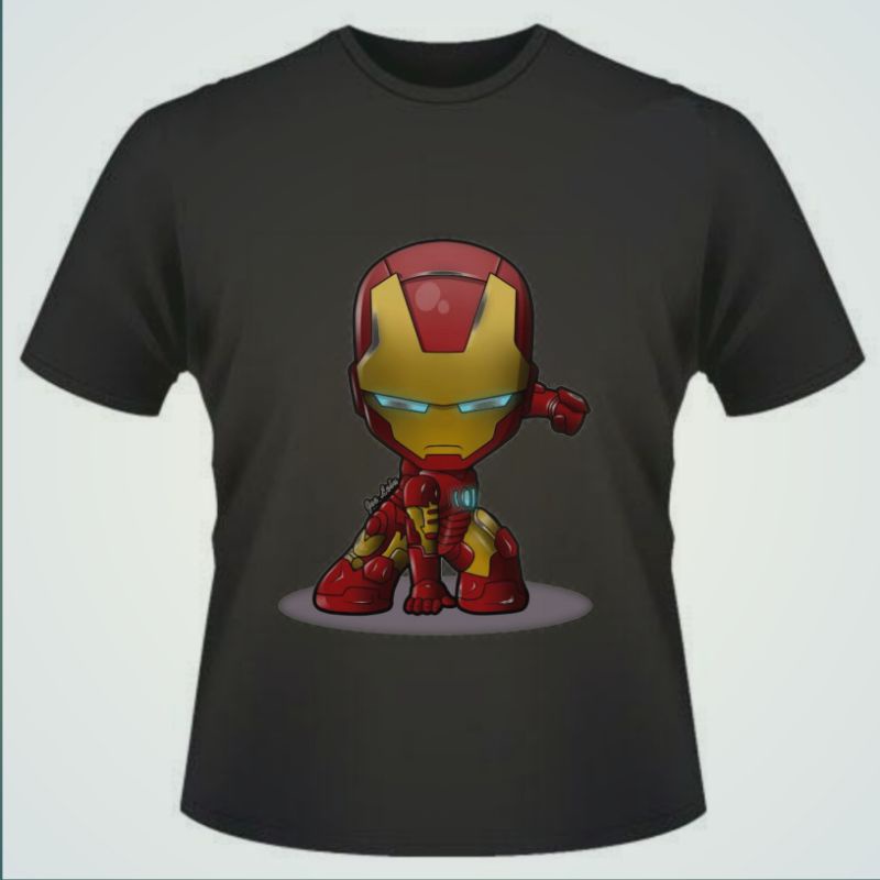 KAOS ANAK IRON MAN / BAJU ANAK IRON MAN / BAJU KAOS ANAK IRON MAN TERBARU