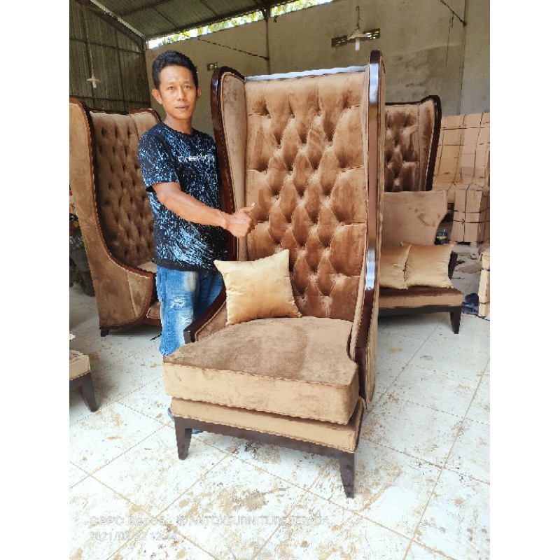 Kursi sofa mewah mebel Jepara