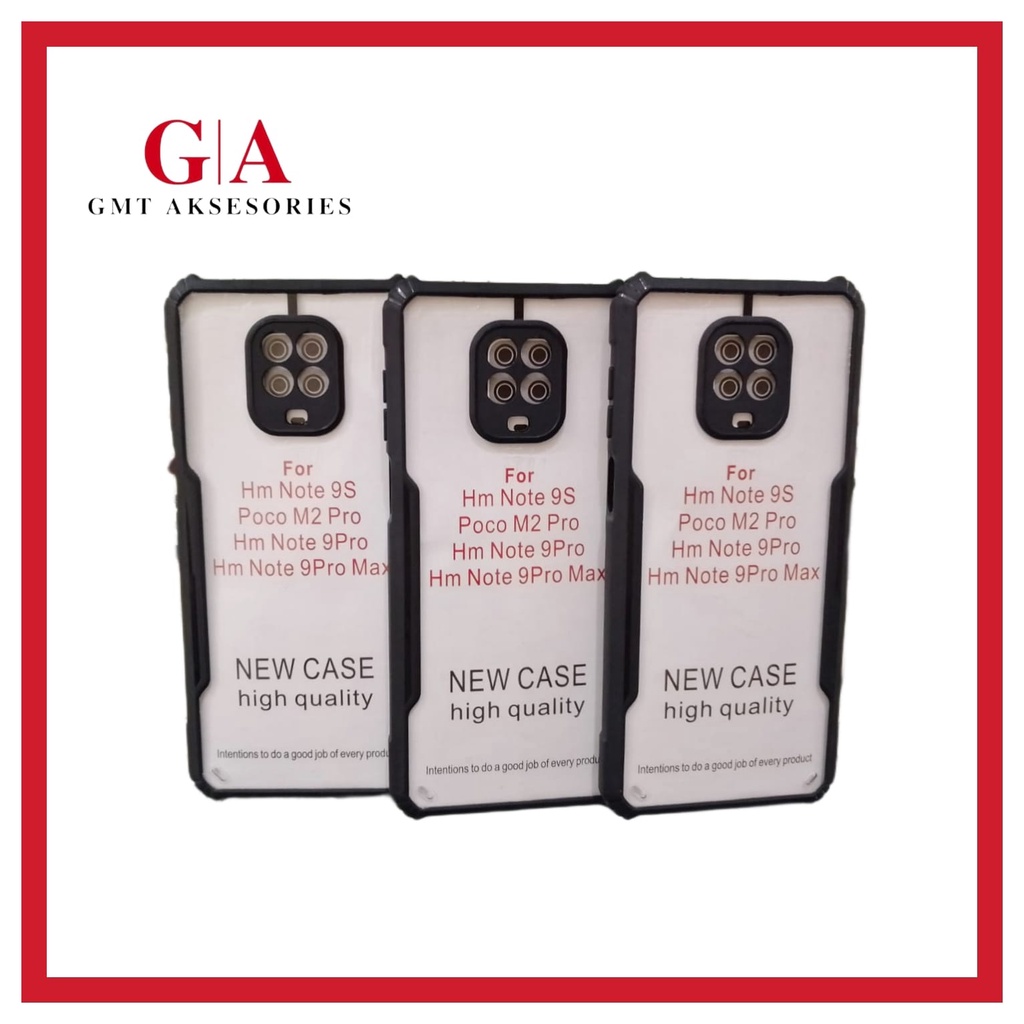 CASE FUSION ARMOR SHOCKPROOF XIAOMI REDMI NOTE 9S/NOTE 9 PRO/NOTE 9 PRO MAX/POCOPHONE M2 PRO ~ GA